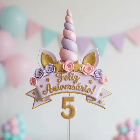 Aniversário Unicórnio